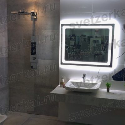 Галерея зеркало с подсветкой aza