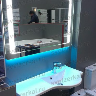 Галерея зеркала с подсветкой briliant